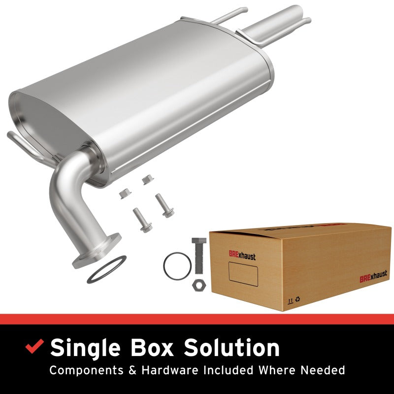 BRE Exhaust 02-08 Camry ES300 Solara 2.4L 3.0L Muffler Kit - 108-0068