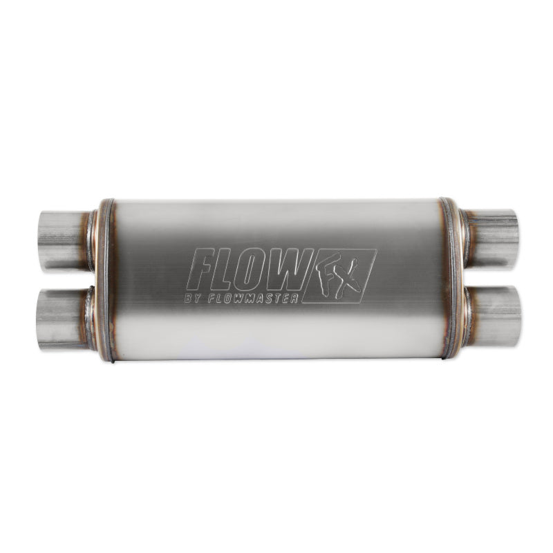Flowmaster FlowFX Muffler SS 3 IN Dual IN/OUT W/ X-Pipe - 72469