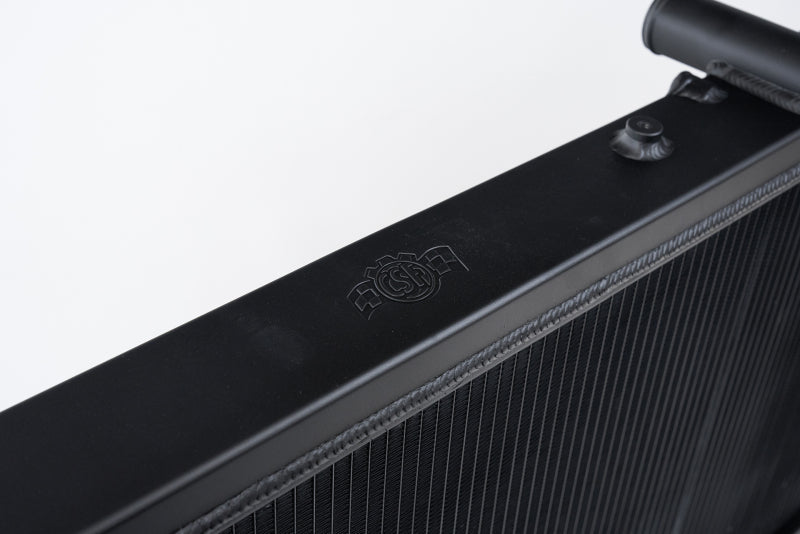 CSF 93-98 Toyota MK4 Supra Radiator - Black Finish - 2882B