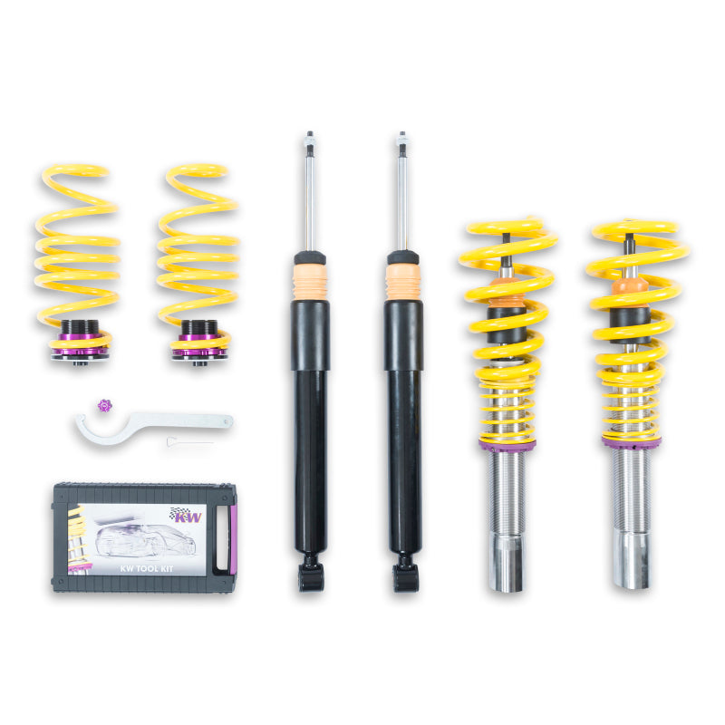 KW Coilover Kit V2 Audi A5 S5 (all engines all models) w/o electronic dampening control - 15210075