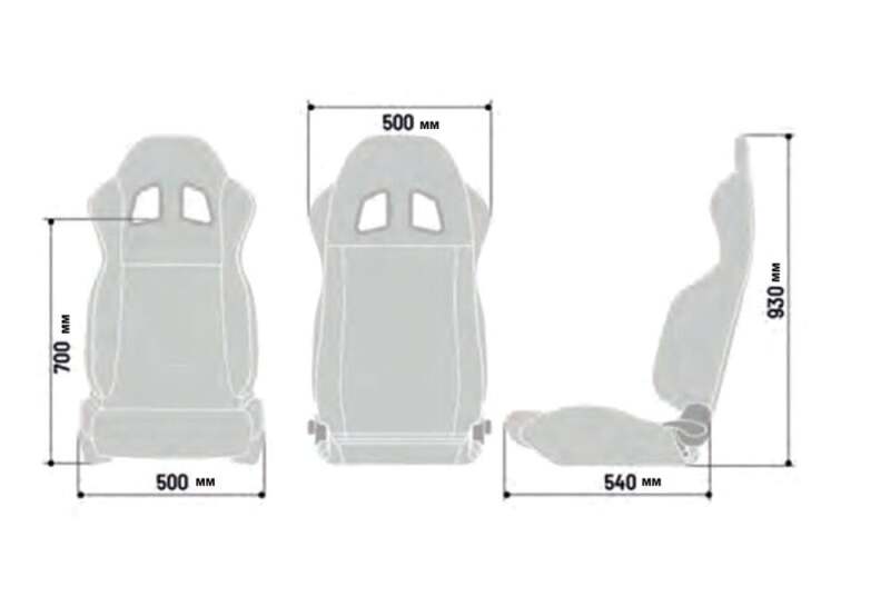 Sparco Seat R100 Black/Black - 009014NRNR
