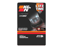 Load image into Gallery viewer, K&amp;N Bolt-On Oval Unit 2in Flg 2in H - 56-9106
