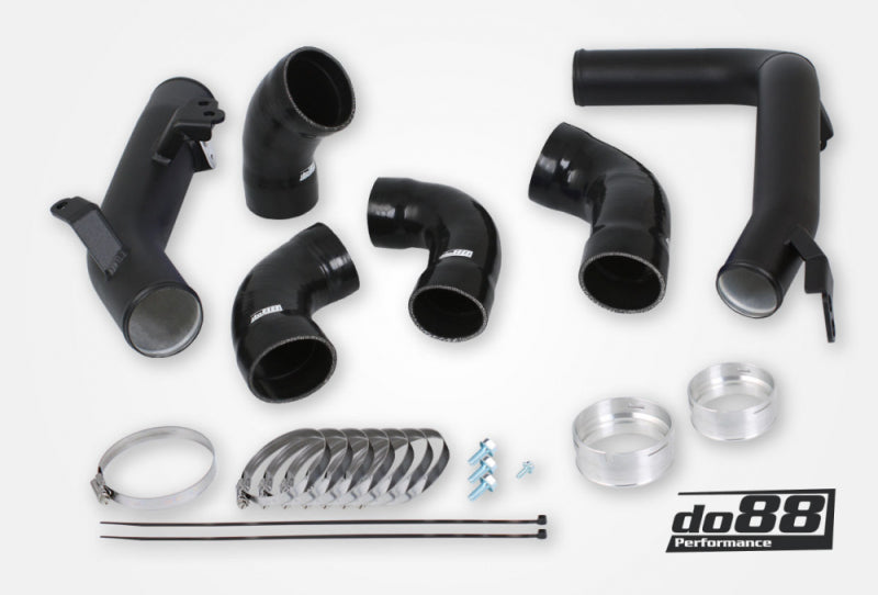 do88 Volvo S60 V60 XC60 V90 S90 XC90 SPA Pressure Pipes Diesel do88 Intercooler Black Hoses - TR-260-D-DO88-S