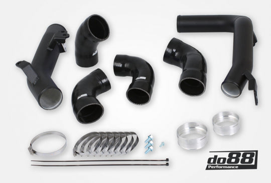 do88 Volvo S60 V60 XC60 V90 S90 XC90 SPA Pressure Pipes Diesel do88 Intercooler Black Hoses - TR-260-D-DO88-S