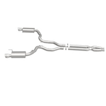 Load image into Gallery viewer, MagnaFlow Cat Back, SS, 3in, Street, Dual Split Polished 4.5in Tips 2015 Ford Mustang GT V8 5.0L - 19100
