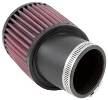 Load image into Gallery viewer, K&amp;N Filter Universal Rubber Round Straight Filter 20 Deg Angled 2-7/16in Flange 3-3/4in OD 4in H - RU-1750