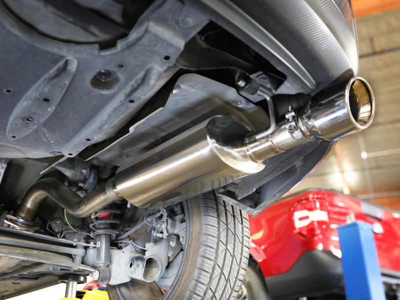 aFe 14-19 Toyota Corolla 1.8L Takeda 2.5in 304SS Axle-Back Exhaust w/ Polished Tip - 49-36083-P