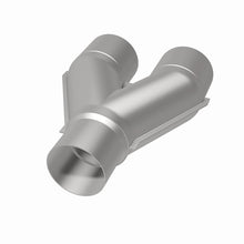 Load image into Gallery viewer, MagnaFlow Universal Trans Y-Pipe All SS 4inch (Dual) 3.5inch (Single) x 13inch (Overall) - 10800