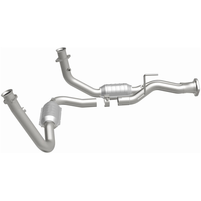 MagnaFlow Direct Fit Catalytic Converter 05-06 Jeep Grand Cherokee 3.7L Y-Pipe Assembly - 49687