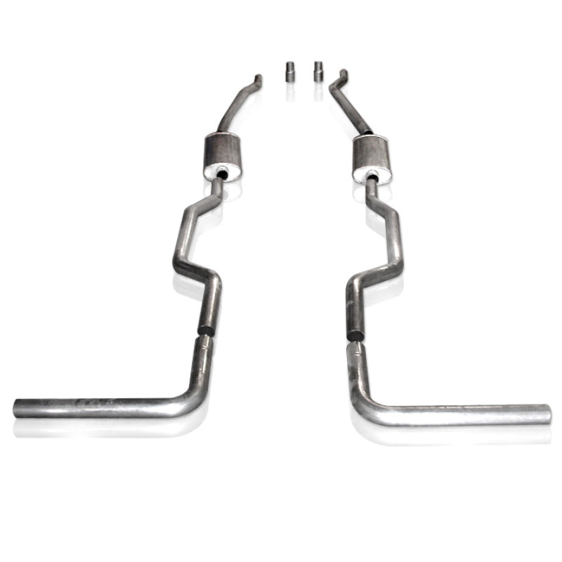 Stainless Works Chevy/GMC Truck 1967-87 Exhaust 2.5in Chambered System - CT67725CS
