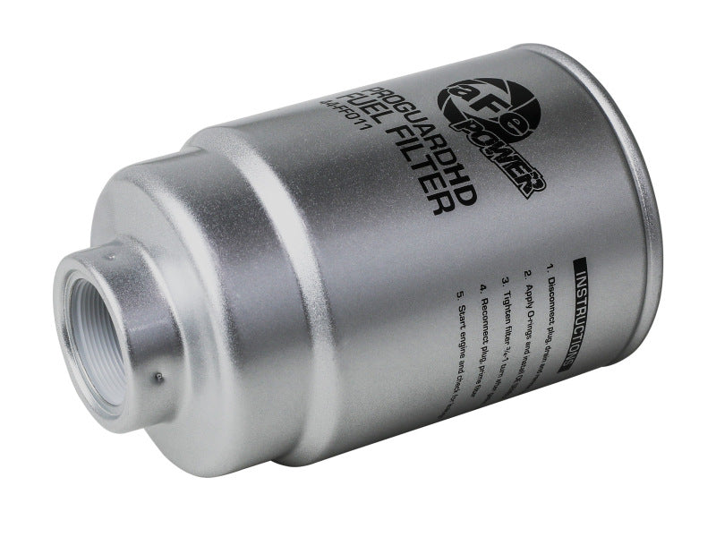 aFe ProGuard D2 Fluid Filters Fuel F/F FUEL GM Diesel Trucks 01-12 V8-6.6L (td) - 44-FF011