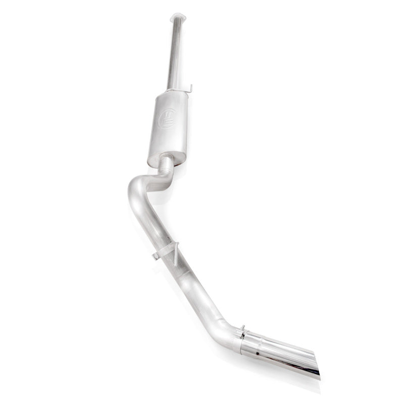 Stainless Works 2015-16 Ford F-150 2.7L/3.5L 3.5in Catback S-Tube Muffler Factory Connection - FT15ECOCBLMF