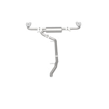 Load image into Gallery viewer, MagnaFlow 15-17 GMC Terrain V6 3.6L 409SS Cat-Back Exhaust Quad Split Rear with 3in Polished Tips - 19114