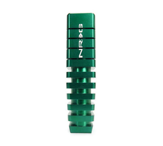 NRG Shift Knob - 20 Year Anniversary Weighted Square Heat Sink Short - Green - SK-450SQ-GNTY