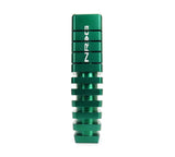 NRG Shift Knob - 20 Year Anniversary Weighted Square Heat Sink Short - Green - SK-450SQ-GNTY
