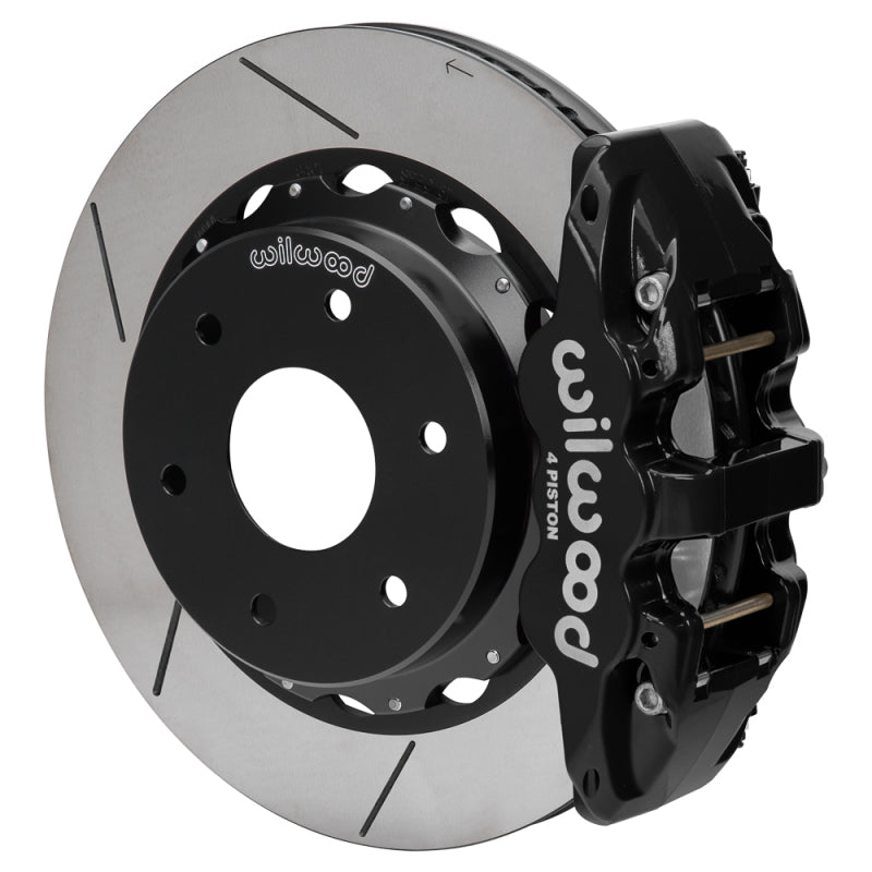 Wilwood kit rear DISC/DRUM AERO4 big ford new style 2.50 offset 14.00 rotor GT 6 lug - 140-18150