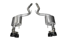 Load image into Gallery viewer, Corsa 2015-2017 Ford Mustang GT 5.0 3in Axle Back Exhaust Black Quad Tips (Sport) - 14334BLK