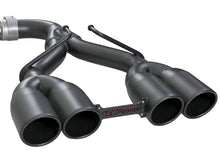 Load image into Gallery viewer, aFe Rebel Series 2.5in 304 SS Cat-Back Exhaust w/ Black Tip 18-20 Jeep Wrangler (JL) - 49-38073-B