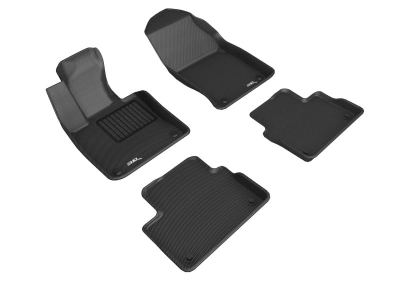 3D MAXpider 19-25 Volvo V60/Cross Country Hybrid/S60 Hybrid Kagu Black Full Set (2PC R2) - L1VV03901509