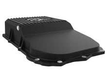Load image into Gallery viewer, aFe 18-25 Jeep Wrangler JL V6 Transmission Pan - Black w/ Machined Fins