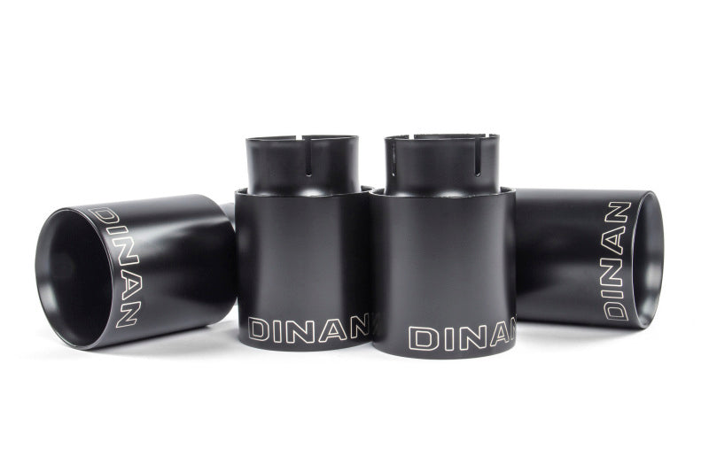 Dinan 23-26 BMW M240i/M240i xDrive (G42) Valved Axleback Exhaust System - Black Tips - D660-0098-BLK