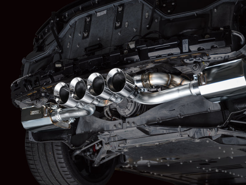 AWE Tuning 23-25 Chevrolet C8 Corvette Z06 5.5L SwitchPath Exhaust System - Chrome Silver Tips - 3025-42906