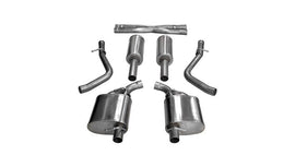 Corsa 2015-2016 Dodge Charger / Chrysler 300 5.7L V8  Polished Xtreme Cat-Back - 14973