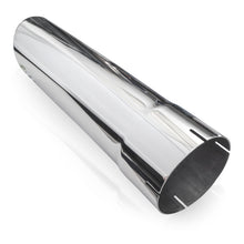 Load image into Gallery viewer, Stainless Works Single Wall Slash Cut Exhaust Tip - 3 1/2in Body 3in ID Inlet - 7031350