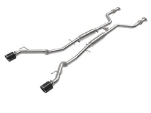 Load image into Gallery viewer, aFe POWER Takeda 2023 Nissan Z 2 1/2in 304 SS Cat-Back Exhaust System w/ Carbon Fiber Tips - 49-36138-C