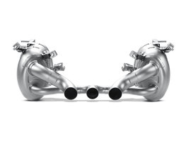 Akrapovic 10-15 Ferrari 458 Italia/458 Spyder Slip-On Line (Titanium) w/ Carbon Tips