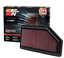 Load image into Gallery viewer, K&amp;N Replacement Air Filter for 11 -12 Honda Odyssey 3.5L V6 - 33-2461