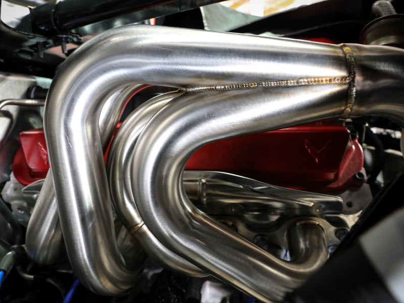 aFe Twisted 304SS Header 2020 Chevy Corvette (C8) 6.2L V8 - 48-34148