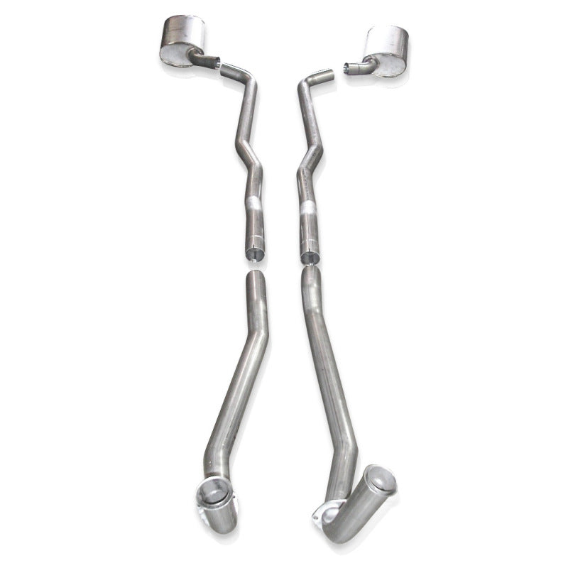 Stainless Works 1963 Corvette Exhaust 2-1/2in Factory Connect - V6303000S