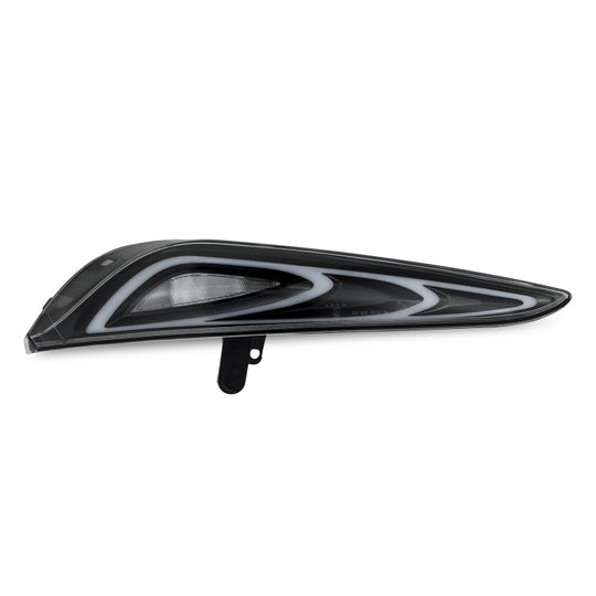 AlphaRex 20-24 Toyota Supra LUXX-Series FT-1 Style LED Tail Lights Black - 609011