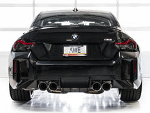 Load image into Gallery viewer, AWE Tuning 23-24 BMW G87 M2 Track Edition Exhaust - Chrome Silver Tips - 3020-42487