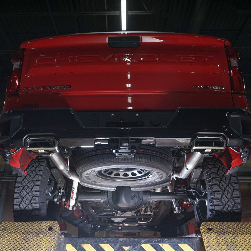 Stainless Works 2019+ Chevrolet Silverado 5.3L/6.2L 3in Legend Catback Perf Conct (Use Factory Tips) - CT19CBUBL