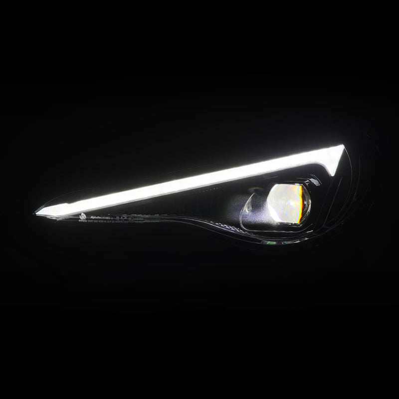 AlphaRex 13-20 Toyota GT86/Subaru BRZ/Scion FRS LUXX-Series LED Proj Hdlights Black Seq Signal/DRL - 880900
