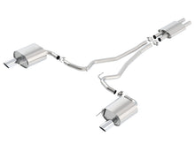 Load image into Gallery viewer, Borla Cat Back 15-17 Ford Mustang 3.7L V6 MT/AT 2.25in Pipe 4in Single Round Rolled Tips - 140587