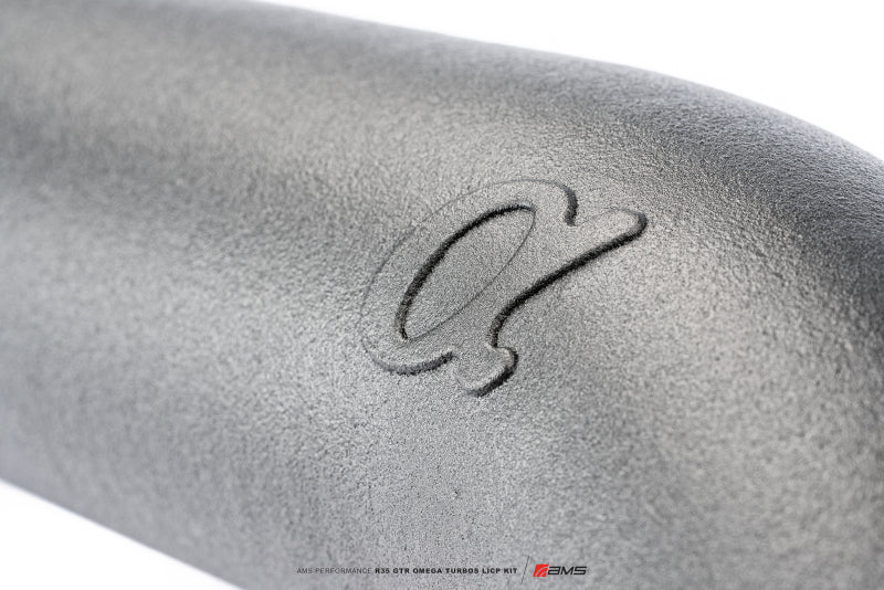 AMS Performance 2009+ Nissan R35 GTR Omega Turbo Kit 3in Lower Intercooler Pipes (Omega 9 & 14) - ALP.07.14.0020-1