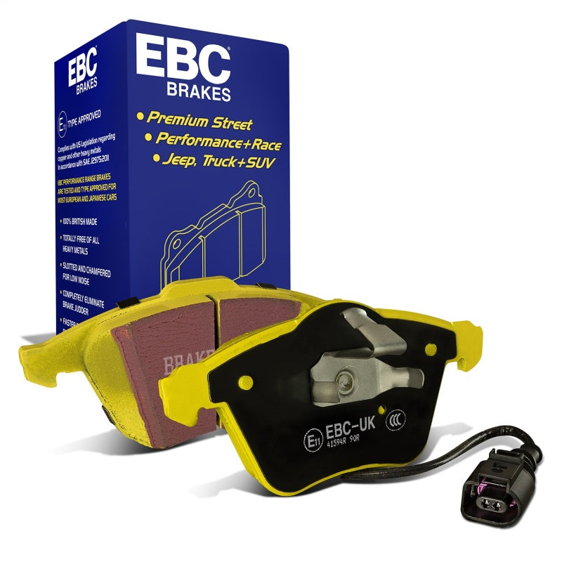 EBC 08-11 Volkswagen CC 3.6 Yellowstuff Front Brake Pads - DP41594R