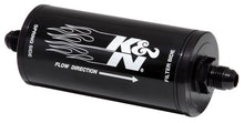 Load image into Gallery viewer, K&amp;N 2in OD x 6in L 6AN 25 Micron In-Line Fuel/Oil Filter - 81-1000