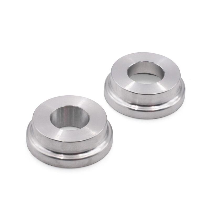 BLOX 2-Piece Billet Aluminum Solid Shifter Bushing B-Series Transmissions - Silver - BXAC-00322-SI