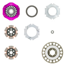 Load image into Gallery viewer, Exedy 1993-1995 Mazda RX-7 R2 Hyper Compe-R Twin Cerametallic Clutch Rigid Center Disc Pull Type - ZM022SBL