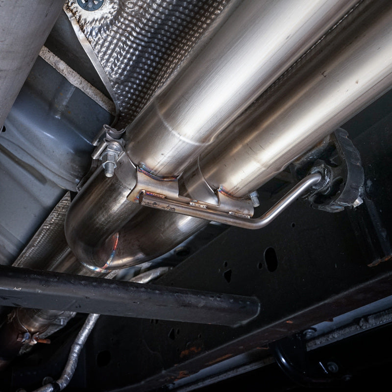 Stainless Works 2019+ Chevrolet Silverado 5.3L 3in Legend Catback Factory Connect Dual Polished Tip - CT19CBYL