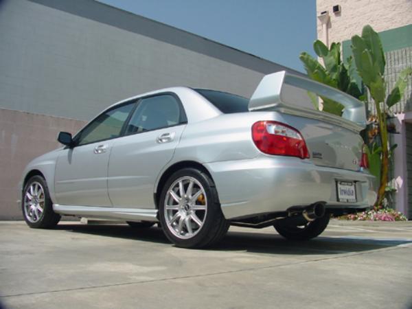 Invidia 02-07 WRX/STi 76mm N1 REGULAR Stainless Steel Tip Cat-back Exhaust - HS02SW1GTP
