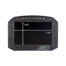 Load image into Gallery viewer, AEM CD-5L Carbon Logging Flush Digital Dash Display - 30-5601F