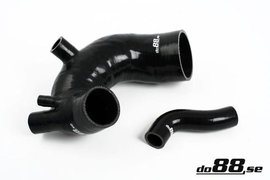 do88 90-92 Audi S2 2.2T (3B) Turbo Inlet Hose - Black - DO88-KIT52-3B-S
