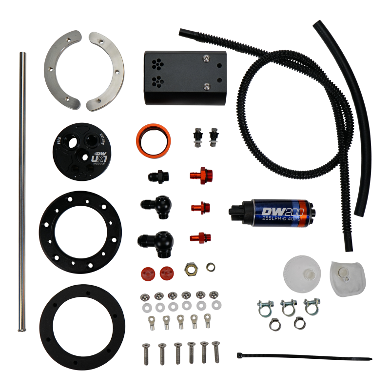 DeatschWerks Universal X1 Module w/ bucket and DW200 Fuel Pump - 9-201-UX1