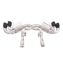 Load image into Gallery viewer, Stainless Works 20-21 Chevrolet Corvette C8 6.2L Legend Cat-Back Exhaust w/ Matte Black Tips - C8CBL-B