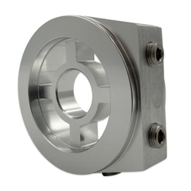 BLOX Racing Oil Filter Block Adapter Silver / For Oil Pressure / Oil Temperature - BXGA-00105-SI